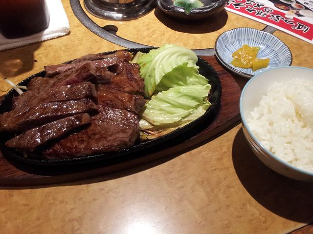 寒さは肉で吹っ飛ばせ ステーキ ぱっぷhouse 渋谷ランチ ダイエット成功者の華麗なる食生活