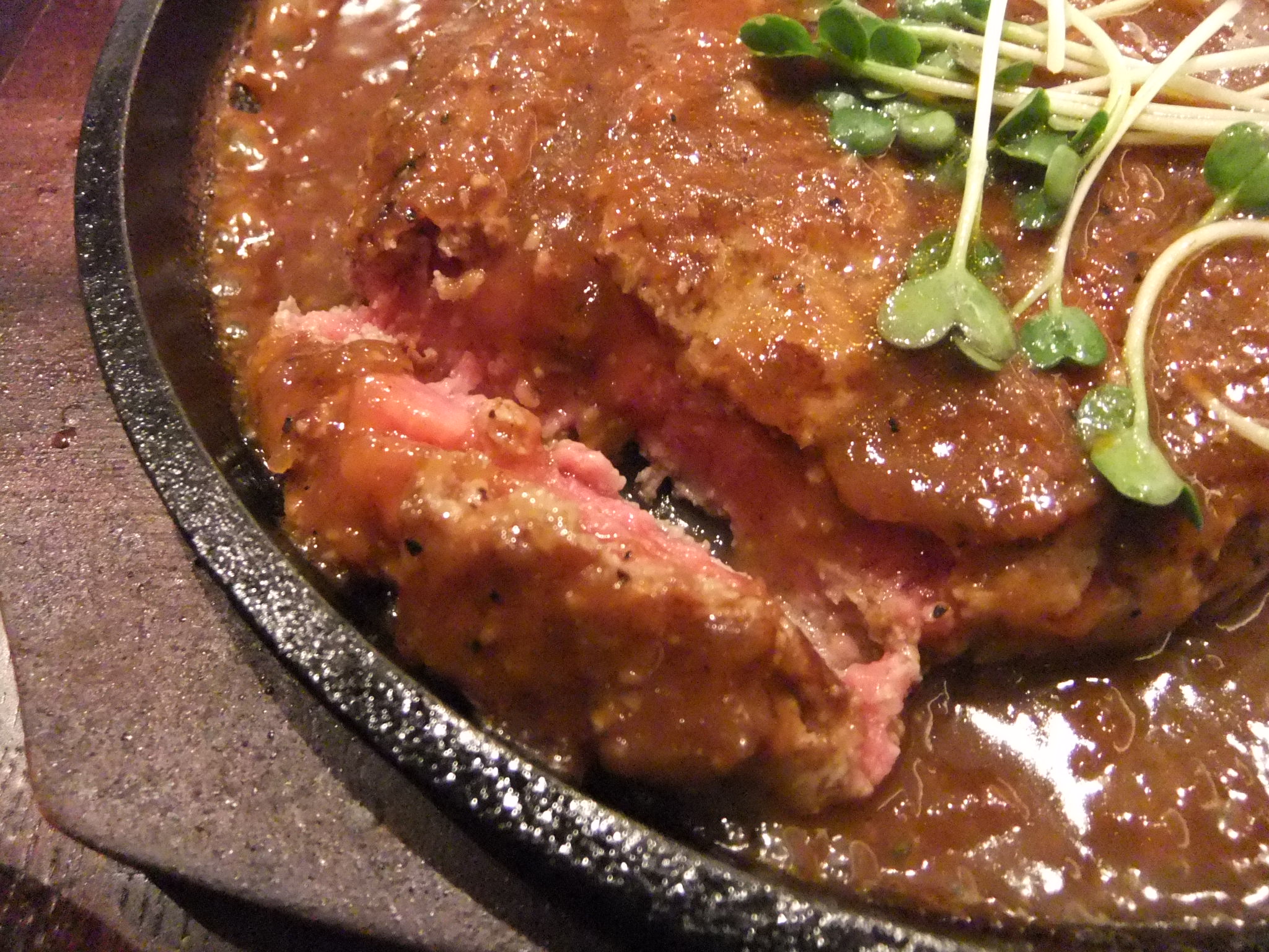 生過ぎる ハンバーグ 石垣牛ハンバーグ まーさん 渋谷ごはん ダイエット成功者の華麗なる食生活